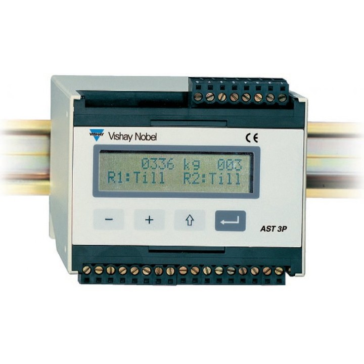 AST 3P Przetwornik wagowy na szynę DIN